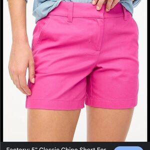 J Crew Pink shorts